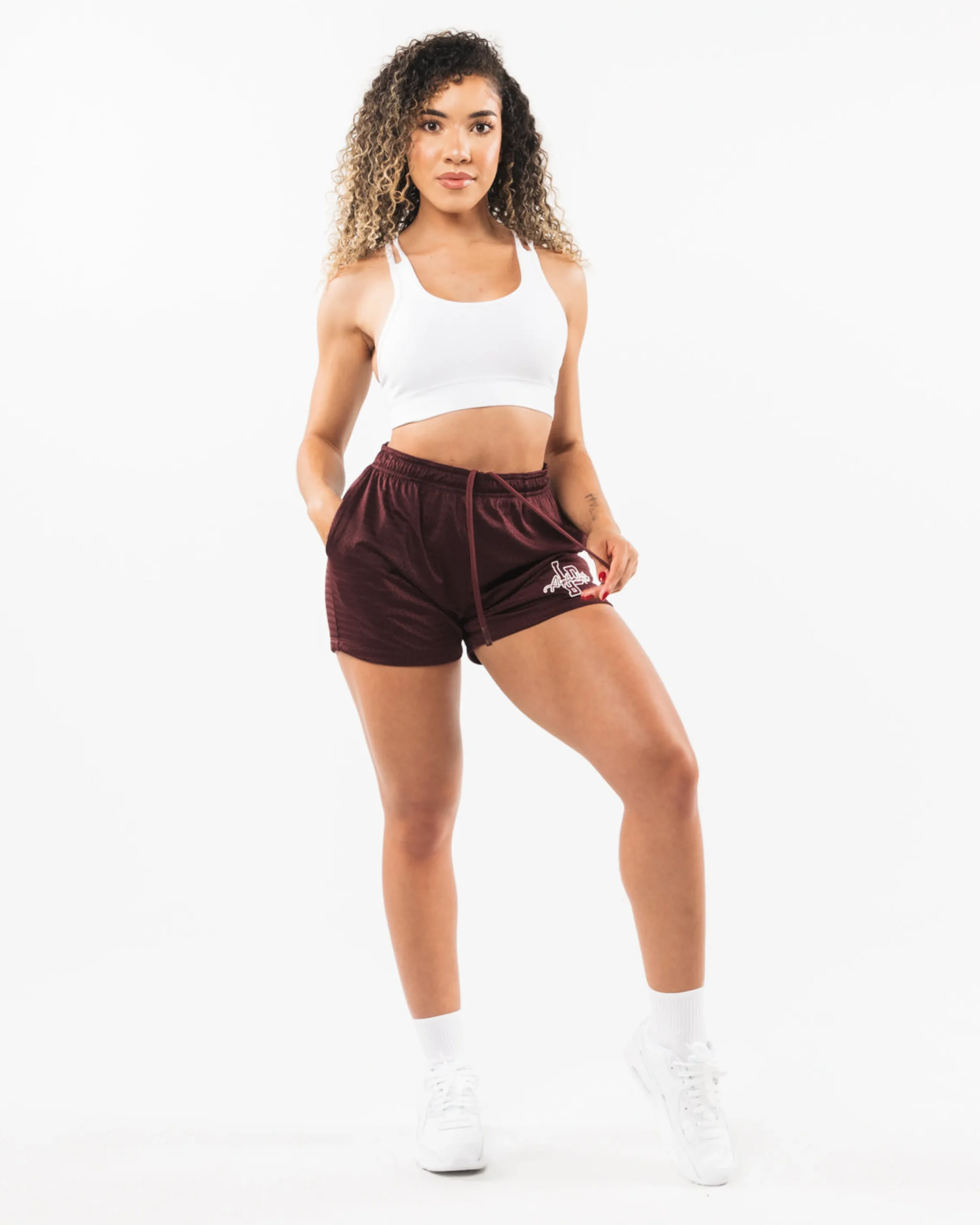New Signature Mesh Short 4" Women Shorts