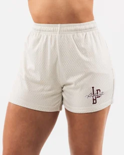Outlet Signature Mesh Short 4" Women Shorts