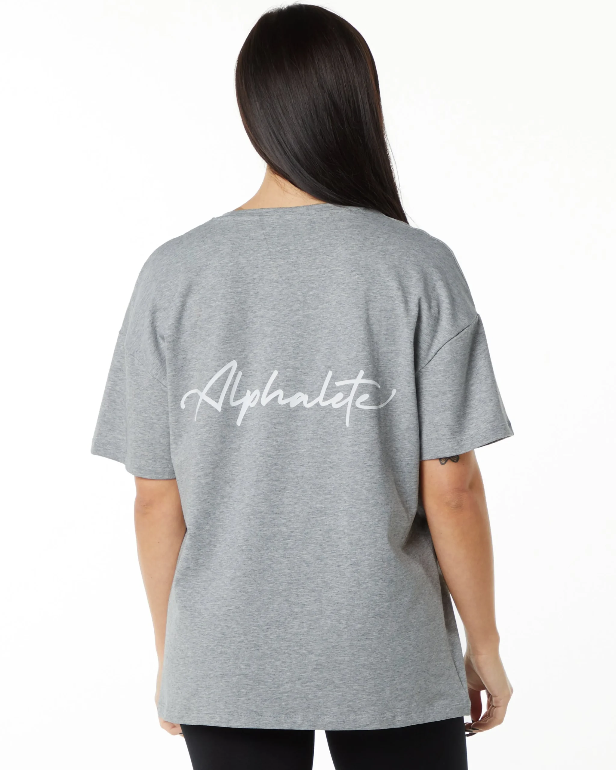 Outlet Signature Oversized Tee Women T-shirts & Crops