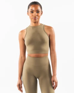 Online Stratus Crop Tank Women Tank Tops