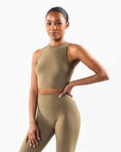 Online Stratus Crop Tank Women Tank Tops