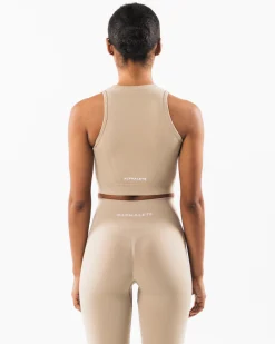 Outlet Stratus Crop Tank Women Tank Tops