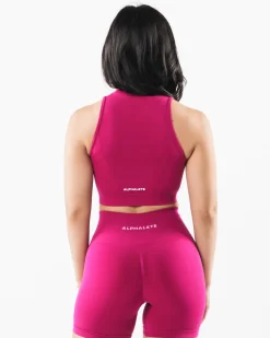 New Stratus Crop Tank Women Tank Tops