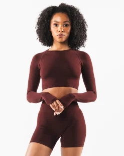 Fashion Stratus LS Crop Women T-shirts & Crops