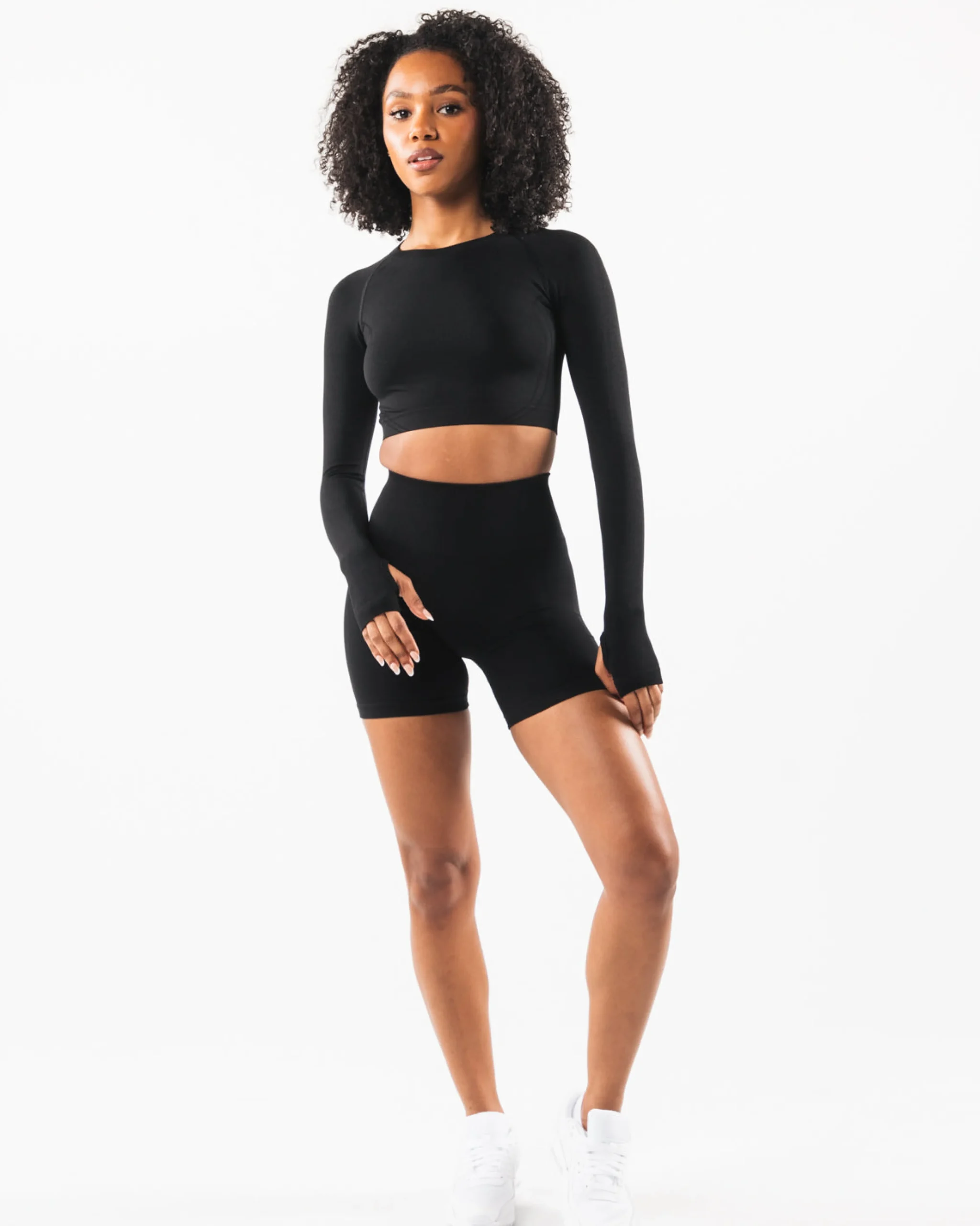 New Stratus LS Crop Women T-shirts & Crops