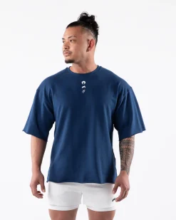 Fashion Three Pillar Terry Tee T-shirts