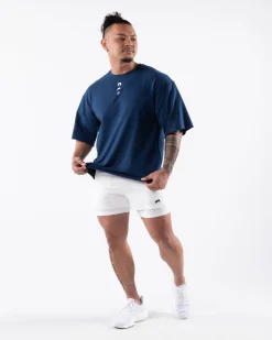 Fashion Three Pillar Terry Tee T-shirts