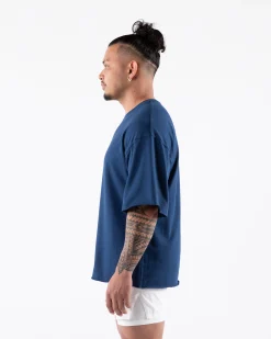 Fashion Three Pillar Terry Tee T-shirts