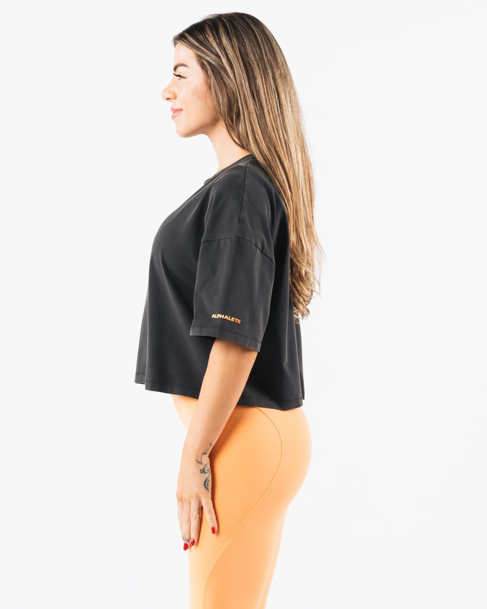 Clearance Wolf Crop Tee Women T-shirts & Crops