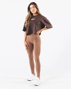 Hot Wolf Crop Tee Women T-shirts & Crops