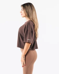 Hot Wolf Crop Tee Women T-shirts & Crops
