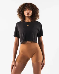 Hot Wolf Head Airtech SS Crop Women T-shirts & Crops