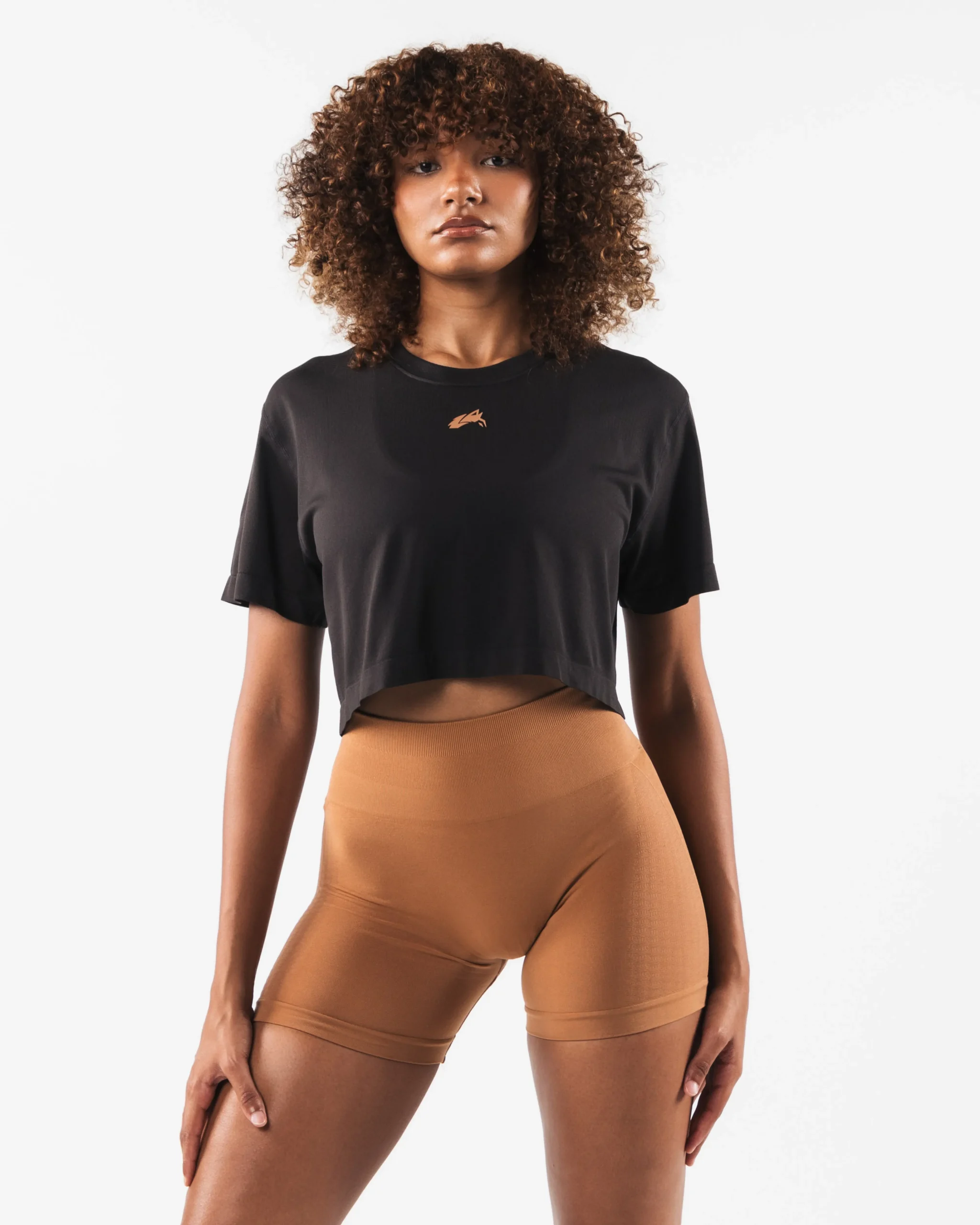 Hot Wolf Head Airtech SS Crop Women T-shirts & Crops