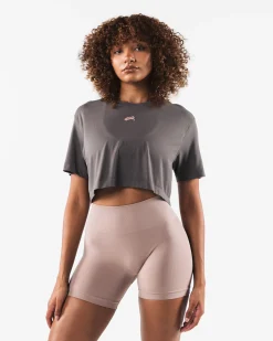 Fashion Wolf Head Airtech SS Crop Women T-shirts & Crops