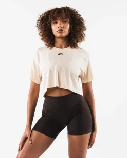 Online Wolf Head Airtech SS Crop Women T-shirts & Crops