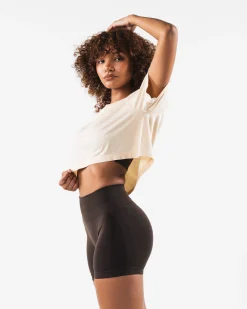 Online Wolf Head Airtech SS Crop Women T-shirts & Crops