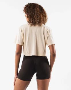 Online Wolf Head Airtech SS Crop Women T-shirts & Crops