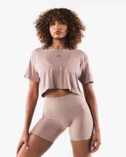 Sale Wolf Head Airtech SS Crop Women T-shirts & Crops