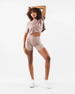 Sale Wolf Head Airtech SS Crop Women T-shirts & Crops