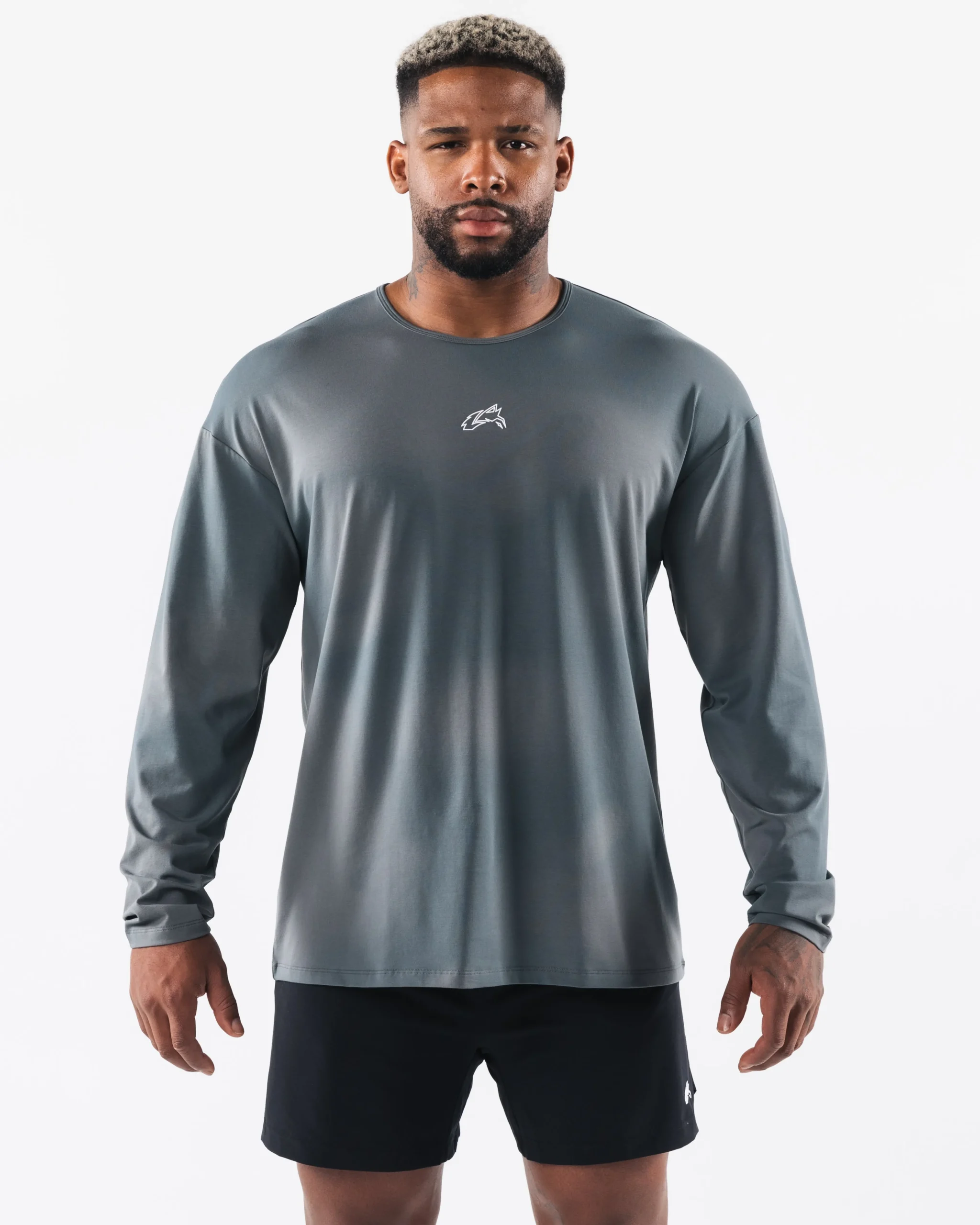 Hot Wolf Head LS Tee T-shirts|Long Sleeve Shirts
