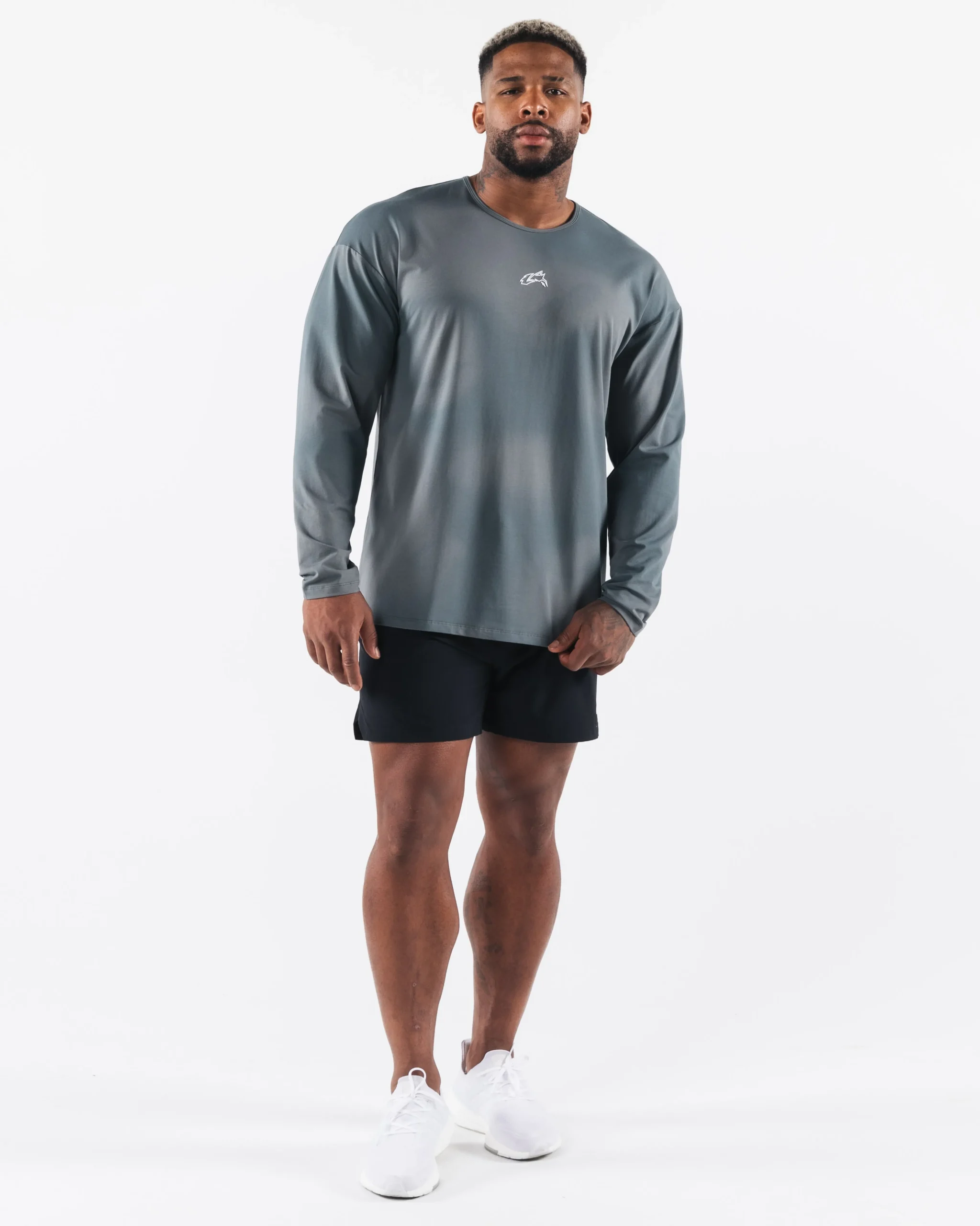 Hot Wolf Head LS Tee T-shirts|Long Sleeve Shirts