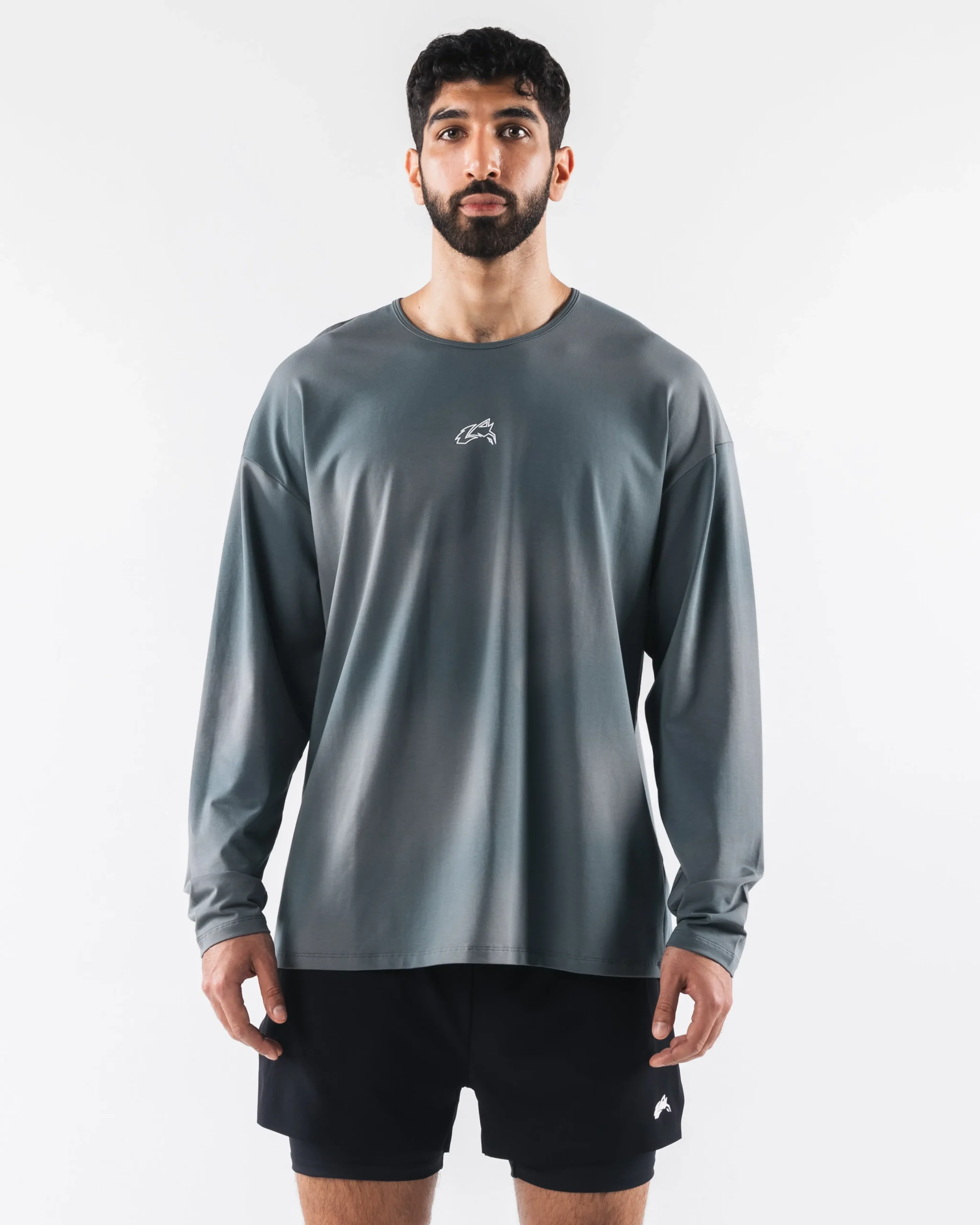 Hot Wolf Head LS Tee T-shirts|Long Sleeve Shirts