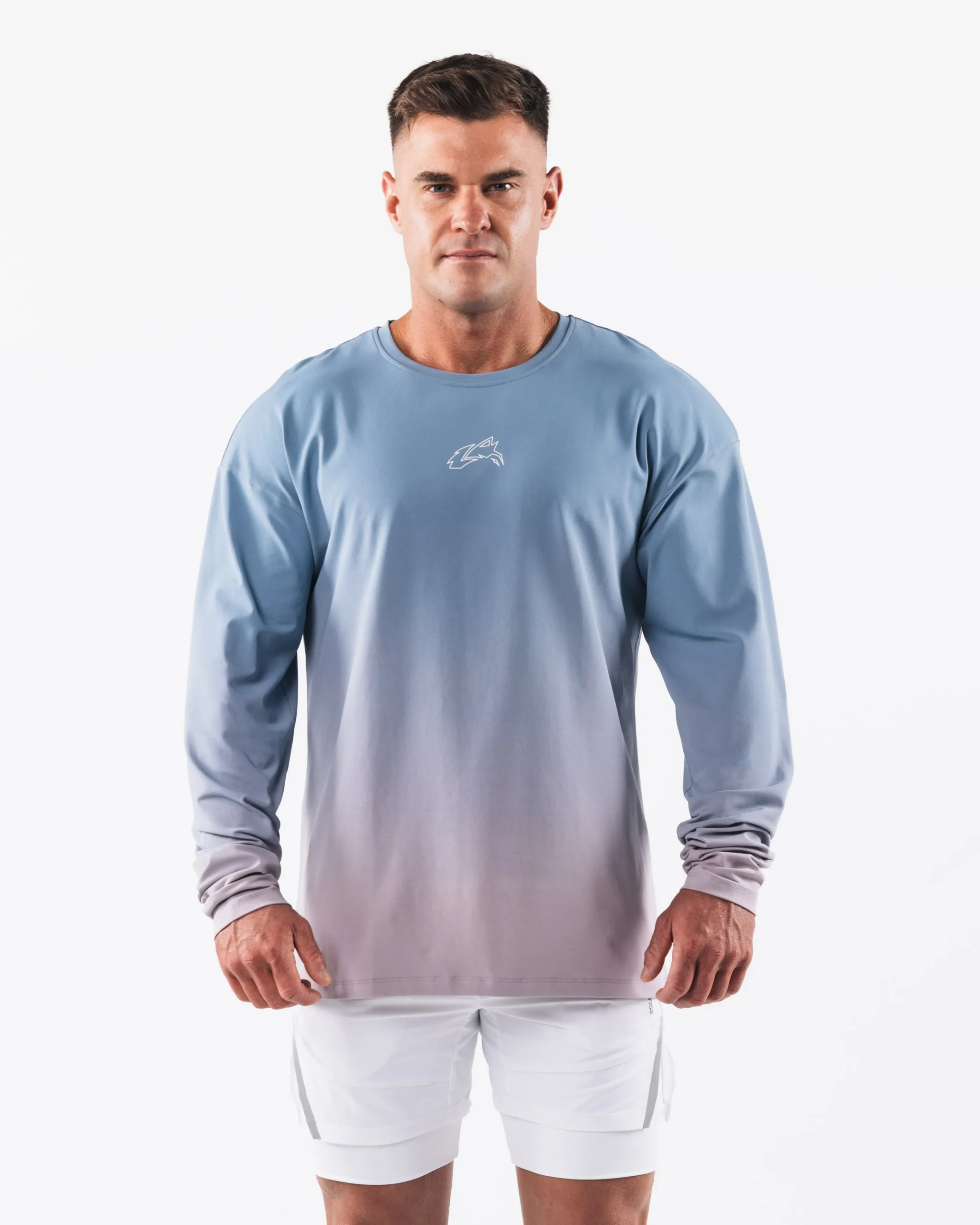 Outlet Wolf Head LS Tee Long Sleeve Shirts