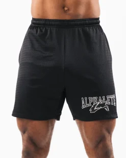 Outlet Wolf Head Mesh Short 6" Shorts