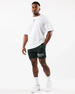 Fashion Wolf Head Mesh Short 6" Shorts