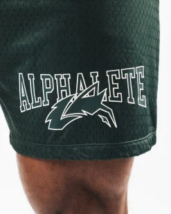 Fashion Wolf Head Mesh Short 6