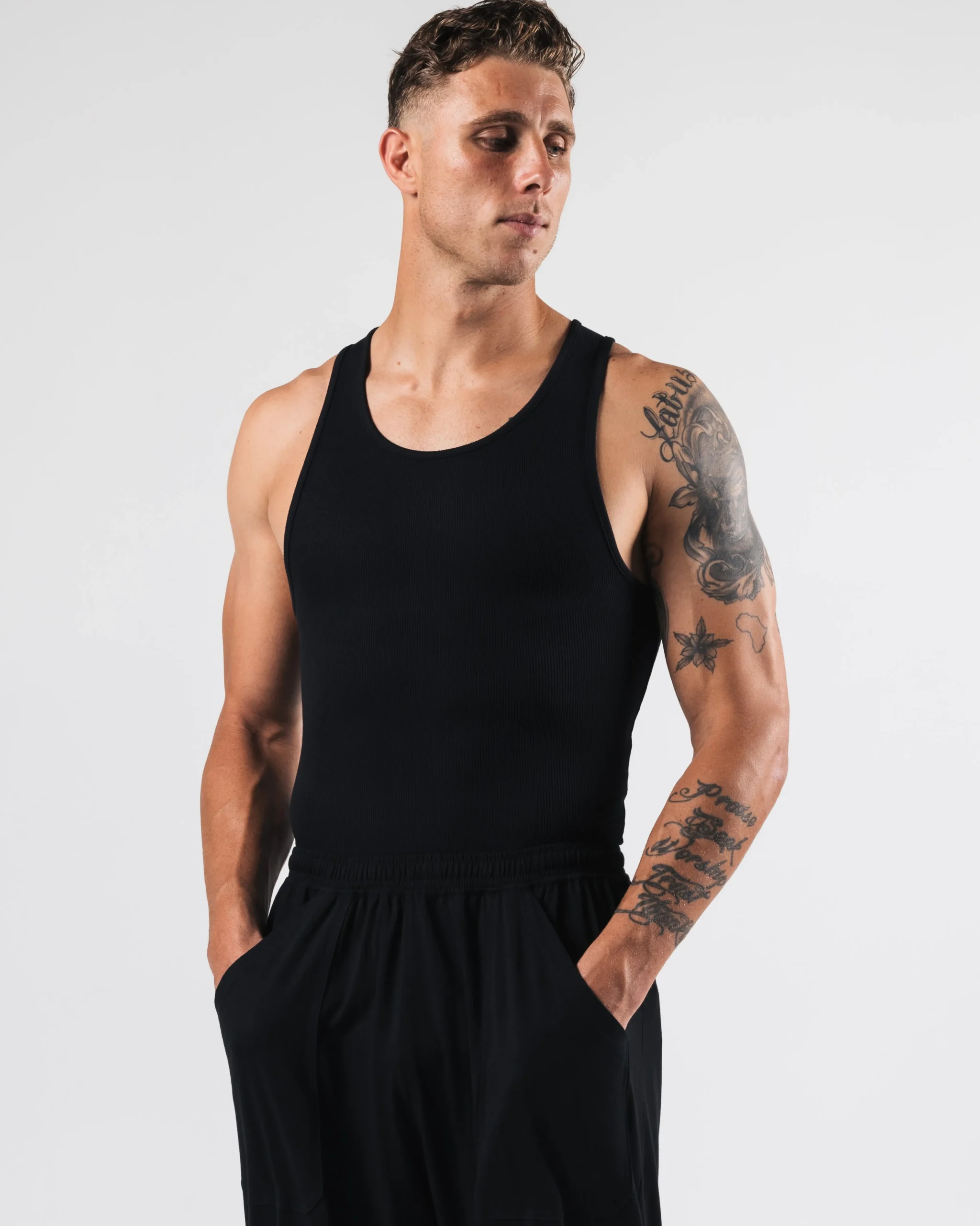 Discount Zero Ribbed Tank 2pk Tanks & Stringers